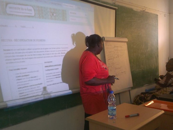 Digital security workshop for women - RDC