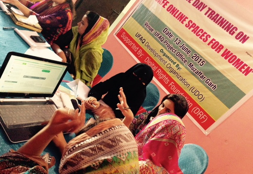 Digital security workshop for women - Pakistan