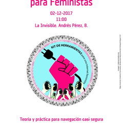 Taller seguridad digital par feministas - La invisible - Malaga