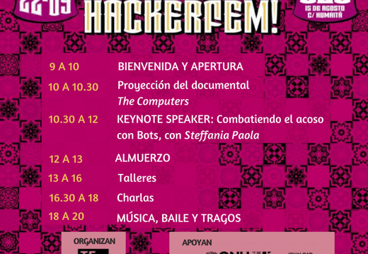 Hackerfem 2018 Paraguay