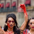 Trans activists in Mexico City