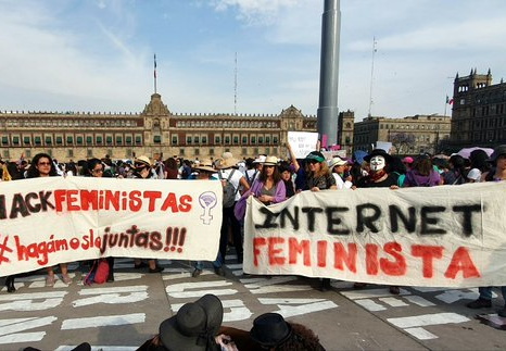 Hackfeministas Mani Mexico DF