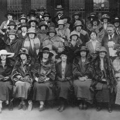 Attendees to the Women Engineering conference 1920s