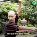 Buddhist nuns Teach young girls self-defense.mp4