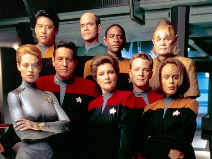 Star trek Voyager crew