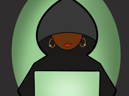 Black girl hacker
