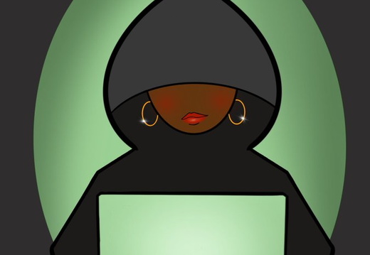 Black girl hacker