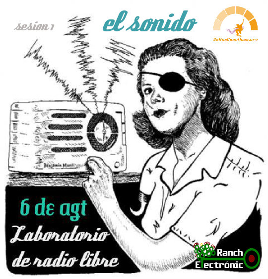 Mujer pirata el sonido - Laboratorio de Radio Libre - Mexico