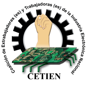 Coalición de Extrabajadoras (es) y Trabajadoras (es) de la Industria Electronica Nacional, CETIEN.png