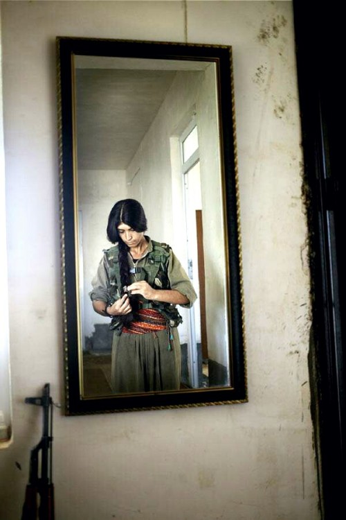 Kurdish Woman Fighter
